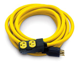 Power Equipment 30A, 250V Flat Generator Extension Cord, 25-ft V8B2 - product image 6
