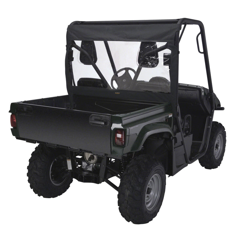 Classic Accessories 78657 QuadGear UTV Rear Windshield for Polaris Ranger, Black K7Q5