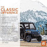 Classic Accessories 78657 QuadGear UTV Rear Windshield for Polaris Ranger, Black K7Q5 - product image 5