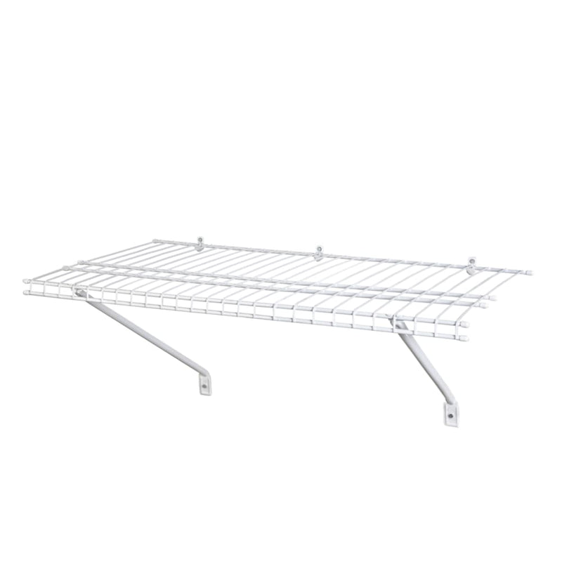 Linen Wall Shelf Kit/Wire Closet Shelving, Assorted Sizes R7Z8