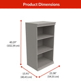 Modular Stackable Closet Storage Shelf Unit, Taupe V1P6 - product image 3