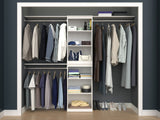 Modular Stackable Closet Storage Shelf Unit, White V4C3 - product image 5