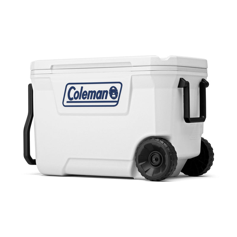 316 Marine Series Wheeled Cooler, White, 62-QT C6W6