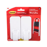10-lb Jumbo Hook Value Pack, 17010-2EF | 2 Hooks, 6 Strips per Pack Z3V4 - product image 1