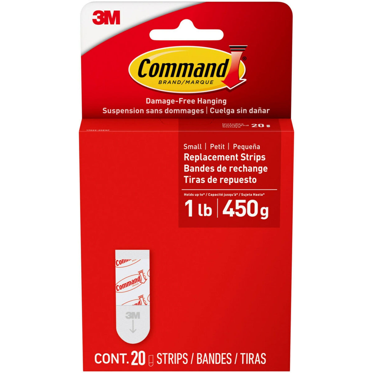 20-Piece 1-lb White Small Damage Free Foam Replacement Strips H6L1 - product image 1