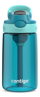 Aubrey Kids' Water Bottle, 14-oz, Juniper/Jade, with AUTOSPOUT Lid & Straw Y0D4 - product image 1