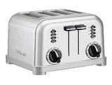 Metal Classic Toaster with 6 Settings, Stainless Steel, 4-Slices V8B1 - product image 1