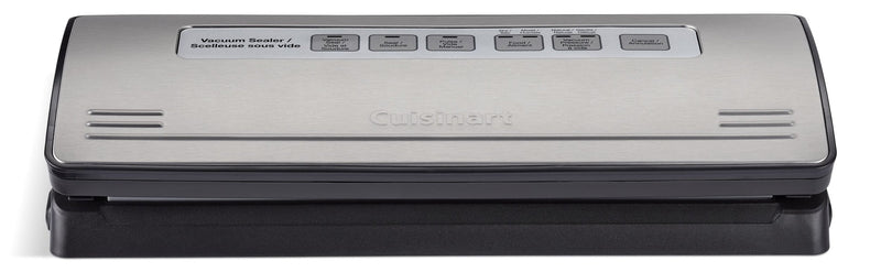 One-Touch Vacuum Sealer, Stainless Steel, Black S0E3
