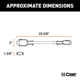 18016 Adjustable Bike Adapter Beam for Angled Frames, 22-1/-in to 31-in X2L2 - product image 3