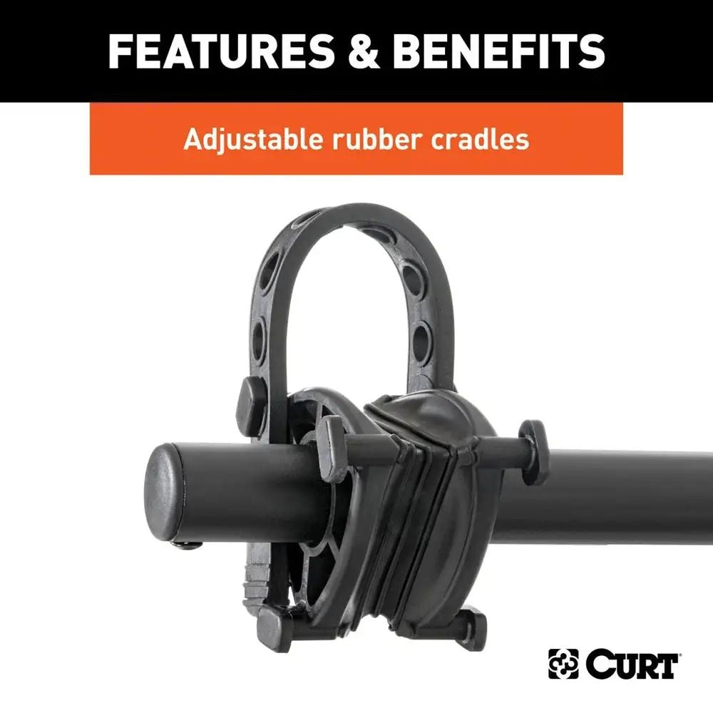 18030 2-Bike To 4-Bike Two Arm Hitch Mount Bike Rack, Fits 1-1/4, 2-in Receiver, Black R1B9 - product image 7