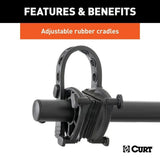18065 Premium 5-Bike Two Arm Hitch Mount Bike Rack, Fits 2-in Receiver, Black C8Z6 - product image 8