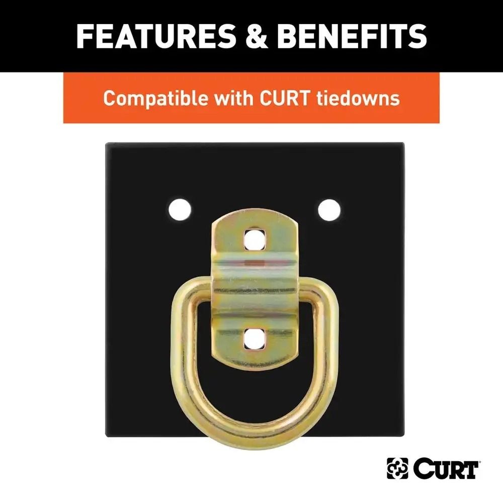 83607 Tie-Down Anchor Backing Plate, 6-in X1G5 - product image 4