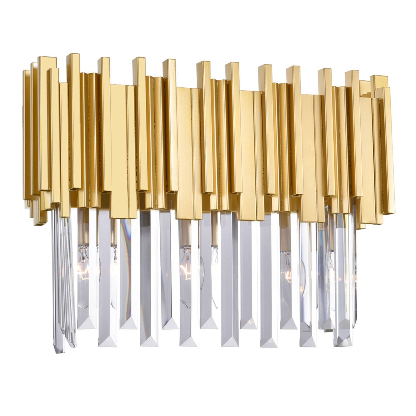 Lighting Deco 3-Light Medallion Gold Vanity Light Z7V7 - product image 2