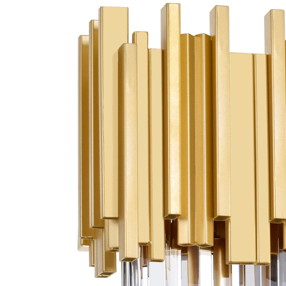 Lighting Deco 3-Light Medallion Gold Vanity Light Z6J6 - product image 3