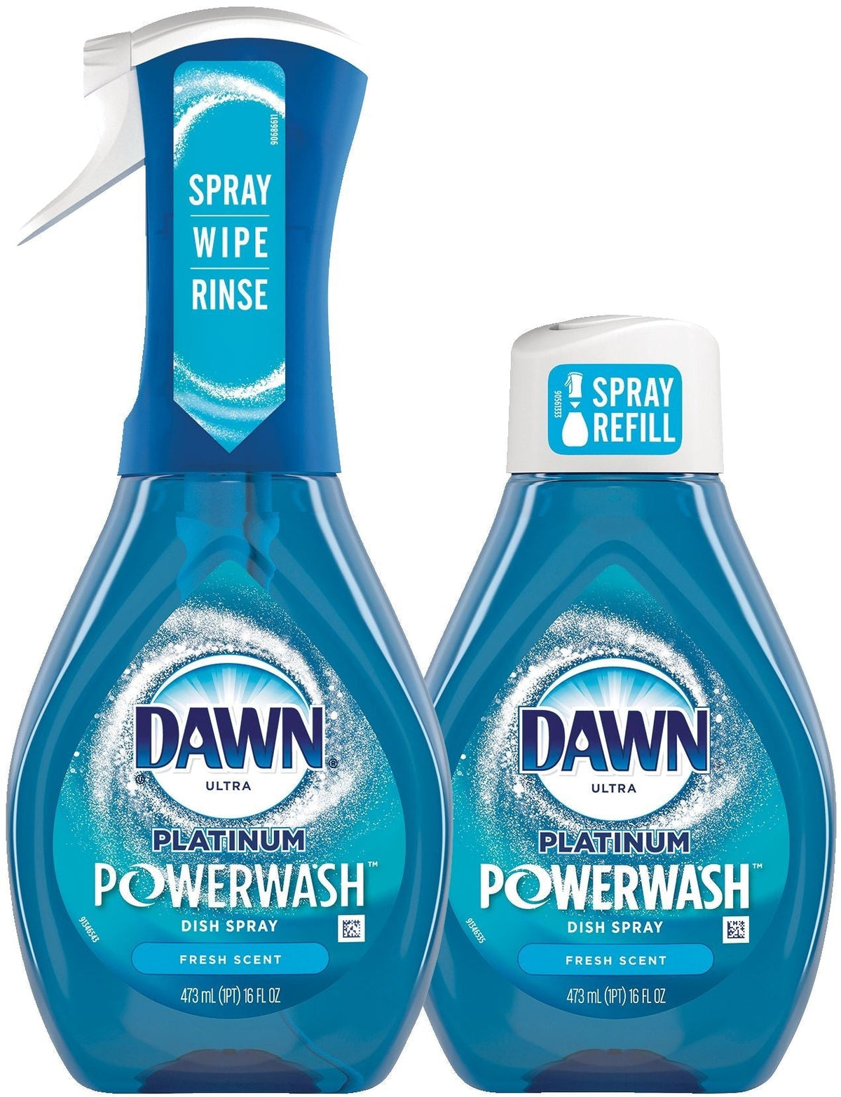 Platinum Powerwash Dish Spray, Fresh Scent Bundle, 1 Starter-Kit H8R0 - product image 2