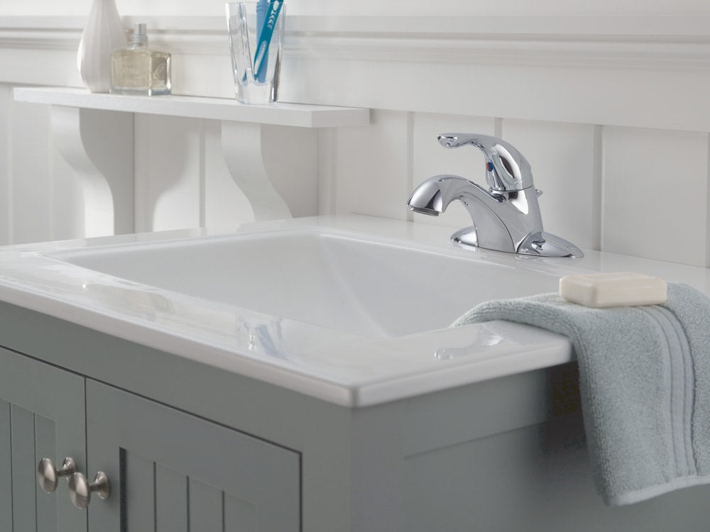 1-Handle Centerset Lavatory Faucet with Pop-up, Chrome W9P5 - product image 3