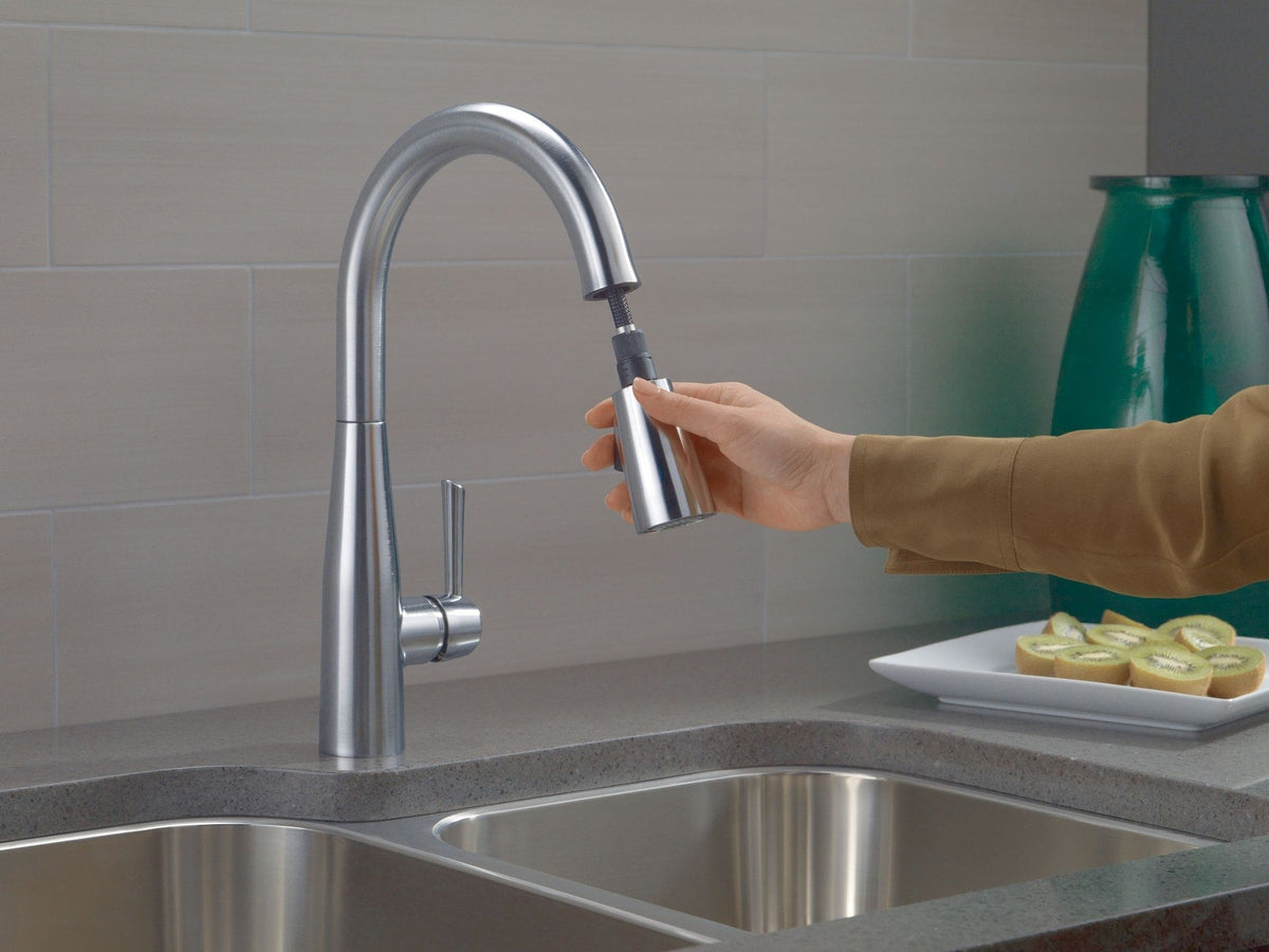 1-Handle Pull-Down Kitchen Faucet Arctic, Stainless R9P9 - product image 3