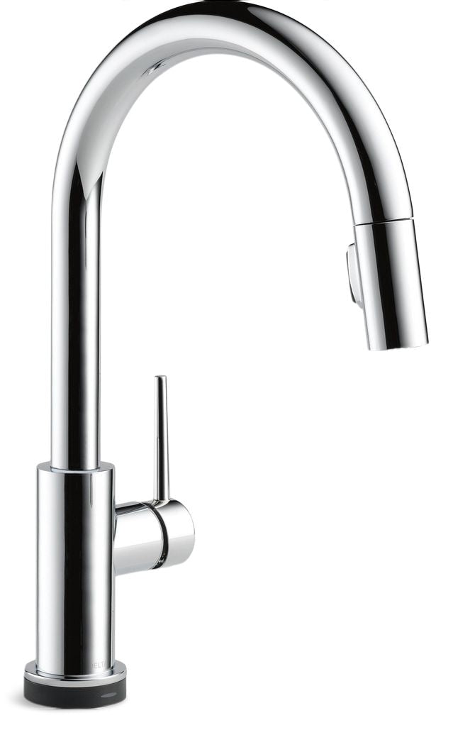 Trinsic Faucet Single Handle High Arc Pull Down Kitchen Faucet K7S6