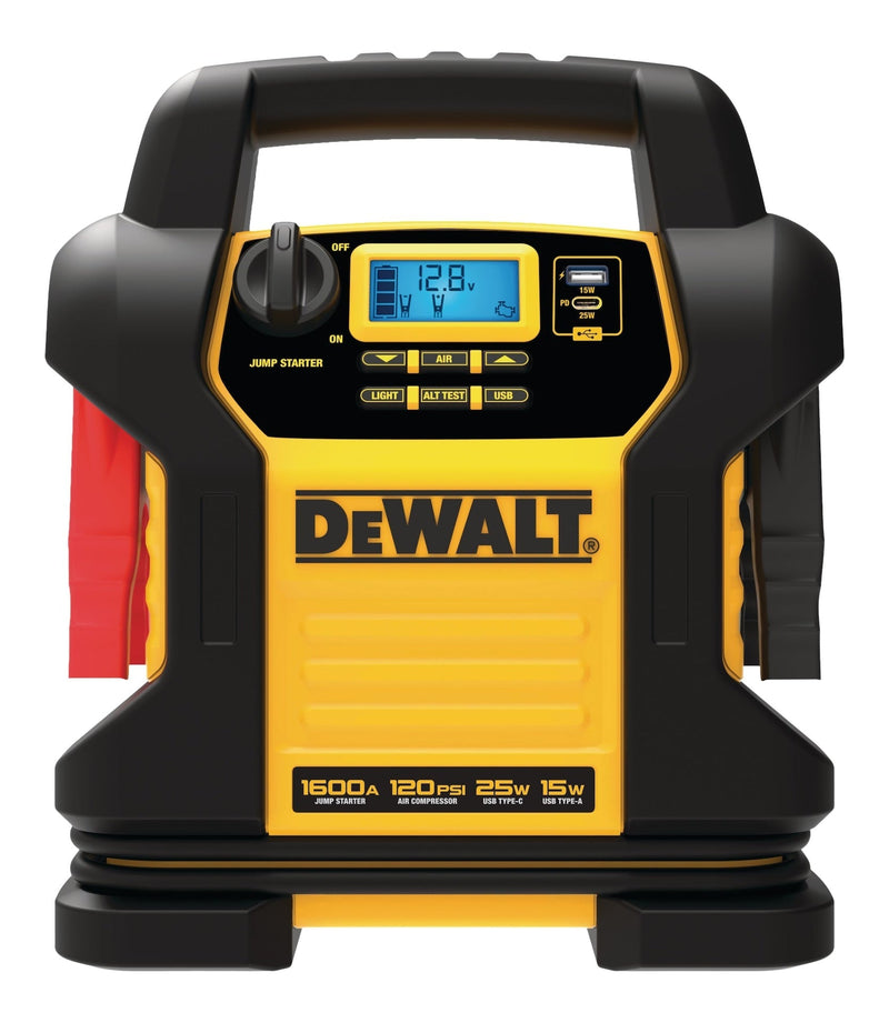 DXAEJ14CA Booster Pack/Jump Starter, With Auto-Stop Digital Air Compressor, 1600 Peak Amp, 12V Z2Y1