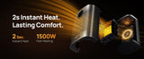Home 1500W Portable Indoor PTC Ceramic Space Heater M2D7 - product image 4