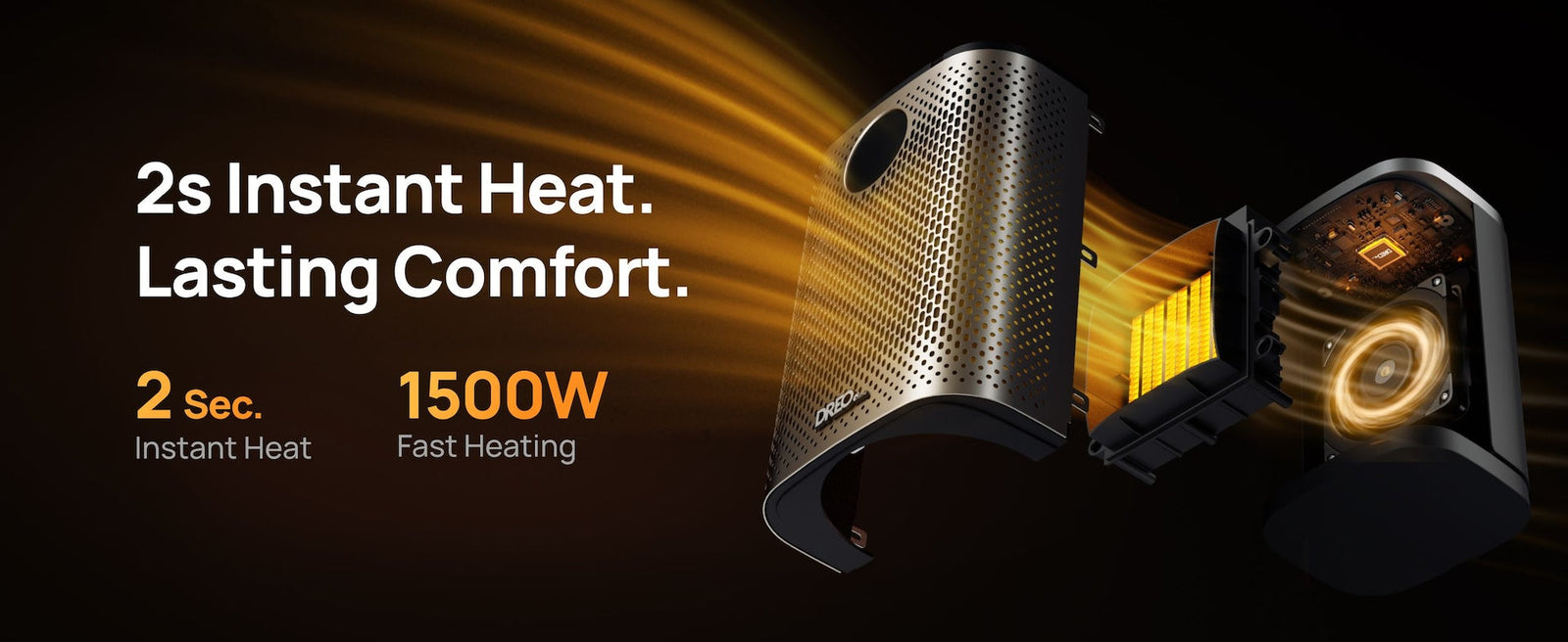 Home 1500W Portable Indoor PTC Ceramic Space Heater Q8Y9 - product image 4