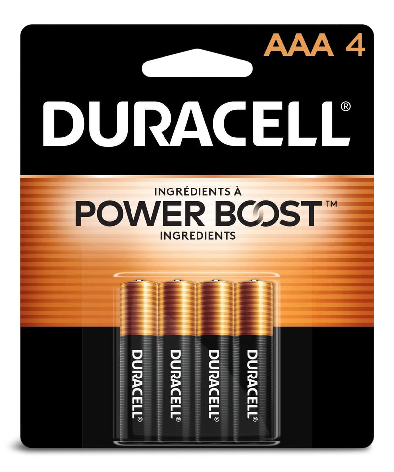 Coppertop AAA Batteries, Alkaline, 4-pk X6Y7