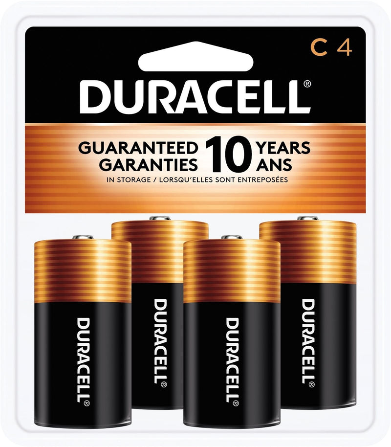 Coppertop C Alkaline Batteries, All Purpose, 4-pk M4I1