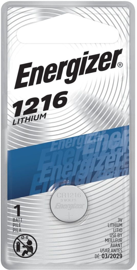 1-pk CR1216 3V / 3 Volt Lithium Coin Cell Battery R4M6