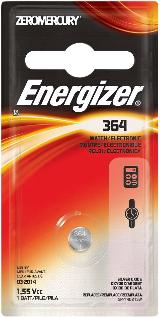 Silver Oxide 1-pk 365/363 SR621SW 1.5V / 1.5 Volt Button Cell Watch Battery D0Y2 - product image 1