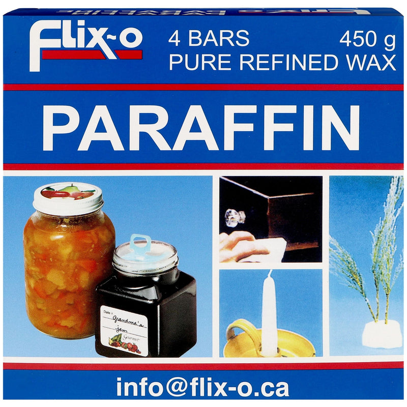 Wax Paraffin Wax, FDA-Approved, 4 Bars, 450-g H2T3