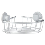 Aluminum Rust-Resistant Suction Corner Shower Caddy, 3-in x 10-in x 7.25-in I0S9 - product image 1