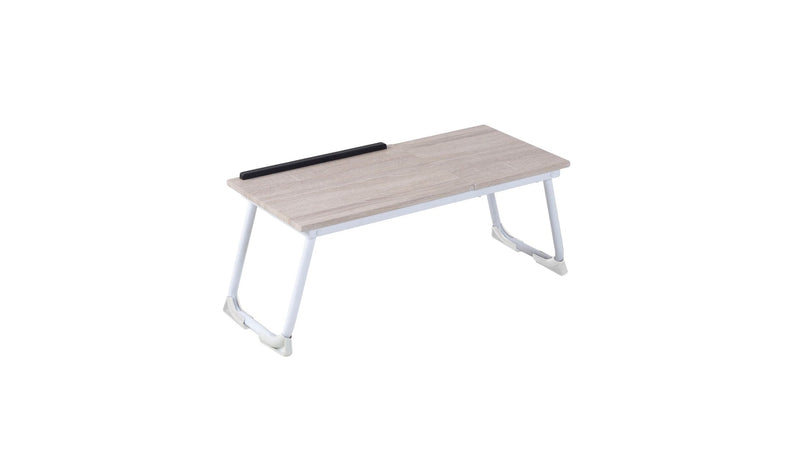 Folding Lap Desk for Work, Lightweight, White H3U0