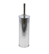Stainless Steel Compact Long Reach Toilet Brush, Hammered Finish N9Y2 - product image 1