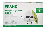 Tall Organic Compostable Food Waste Bags, 10-pk, 49-L Q5I5 - product image 1