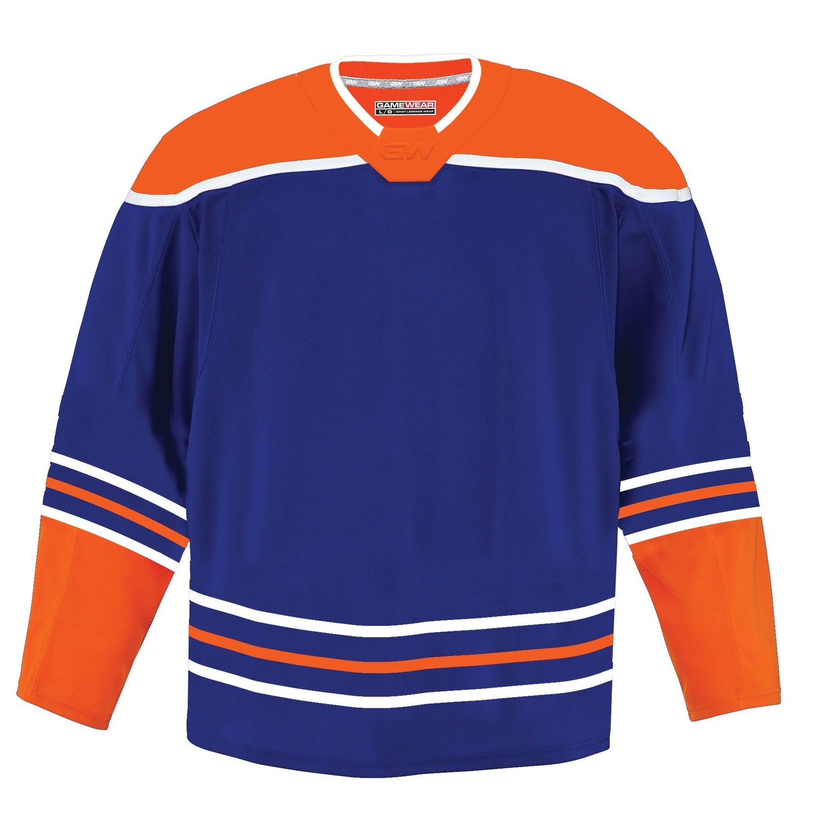 8500 Pro Team Hockey Jersey, Senior, Edmonton Oilers Home Colours, Various Sizes A2N4 - product image 1