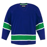8500 Pro Team Hockey Jersey, Senior, Vancouver Canucks Home Colours, Various Sizes N6S7 - product image 1
