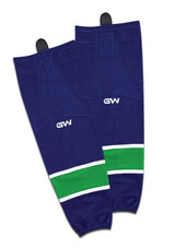 8500 Pro Team Performance Hockey Socks, Vancouver Canucks Home Colours, Assorted Sizes F6V0 - product image 1