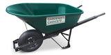 Choice 1-Wheel Homeowner Poly Tray Wheelbarrow with Steel Handles, 6-cu-ft K5D8 - product image 1