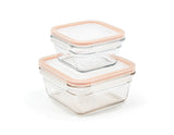 Snaplock Clear Transparent Food Storage Container Set, 4-pc T7W3 - product image 1