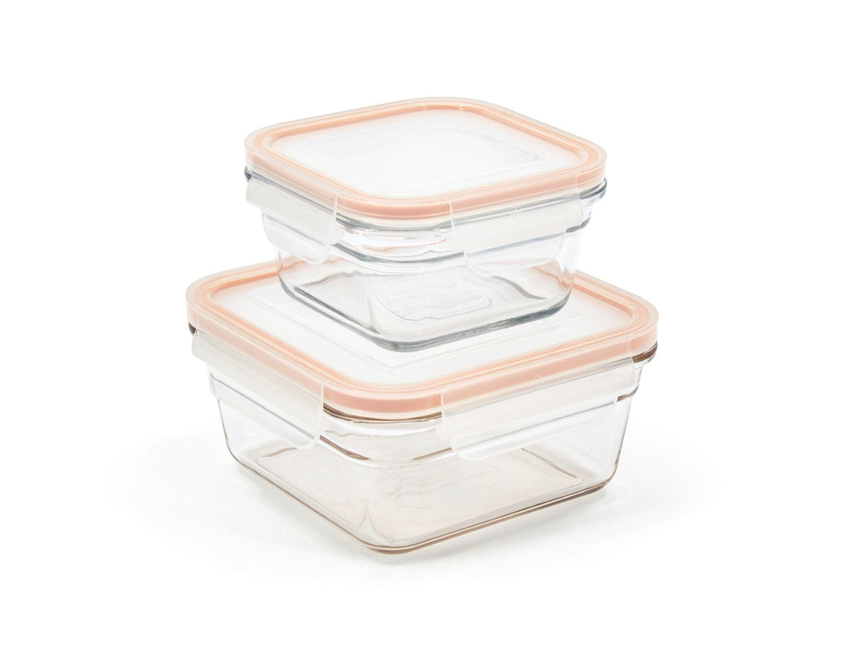 Snaplock Clear Transparent Food Storage Container Set, 4-pc T7W3 - product image 1