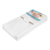 Premium Contoured Baby Changing Pad with Non-Skid Bottom, White O2C3 - product image 1