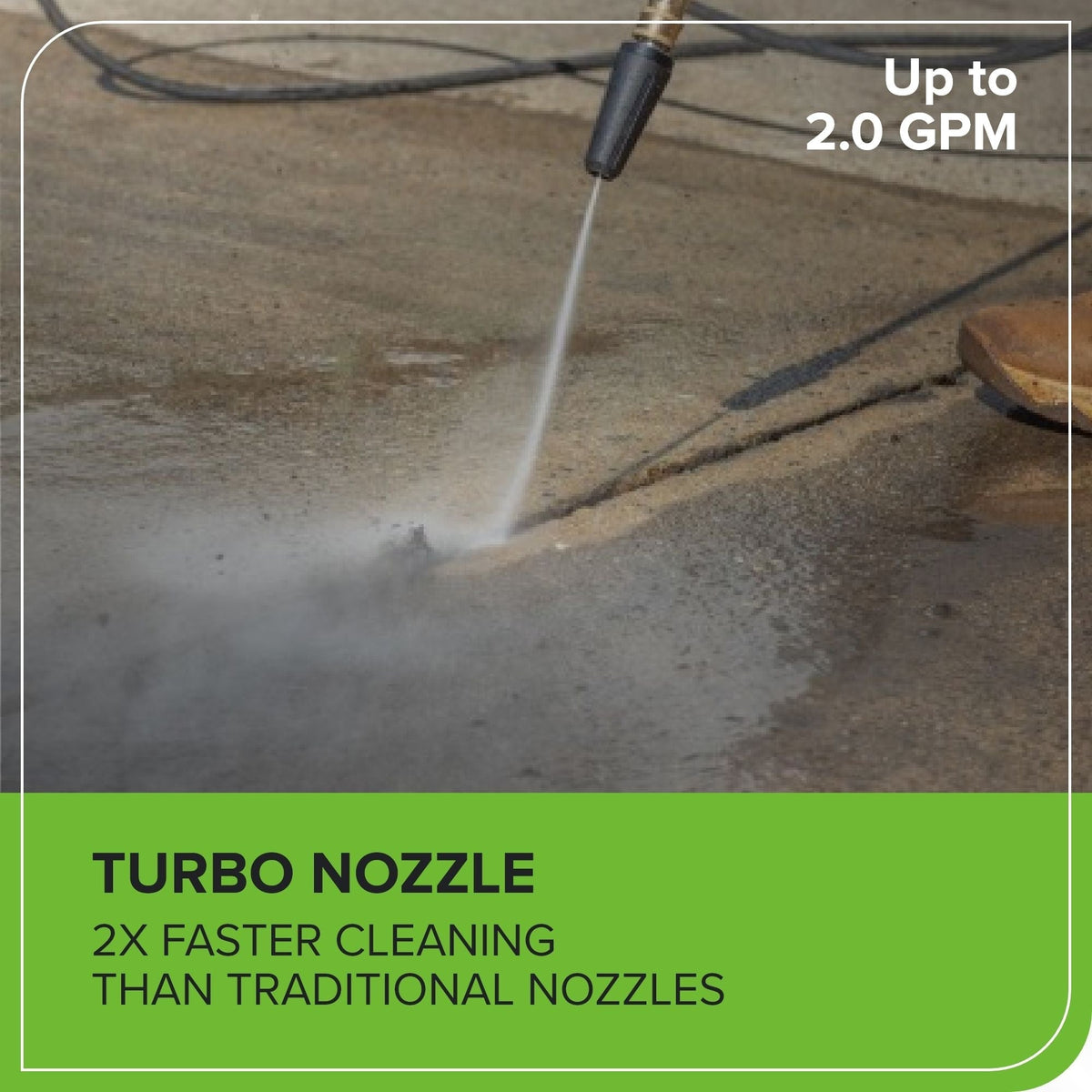 60V 3000PSI 2.0GPM Hybrid AC/DC Pressure Washer, Tool Only R1P0 - product image 3