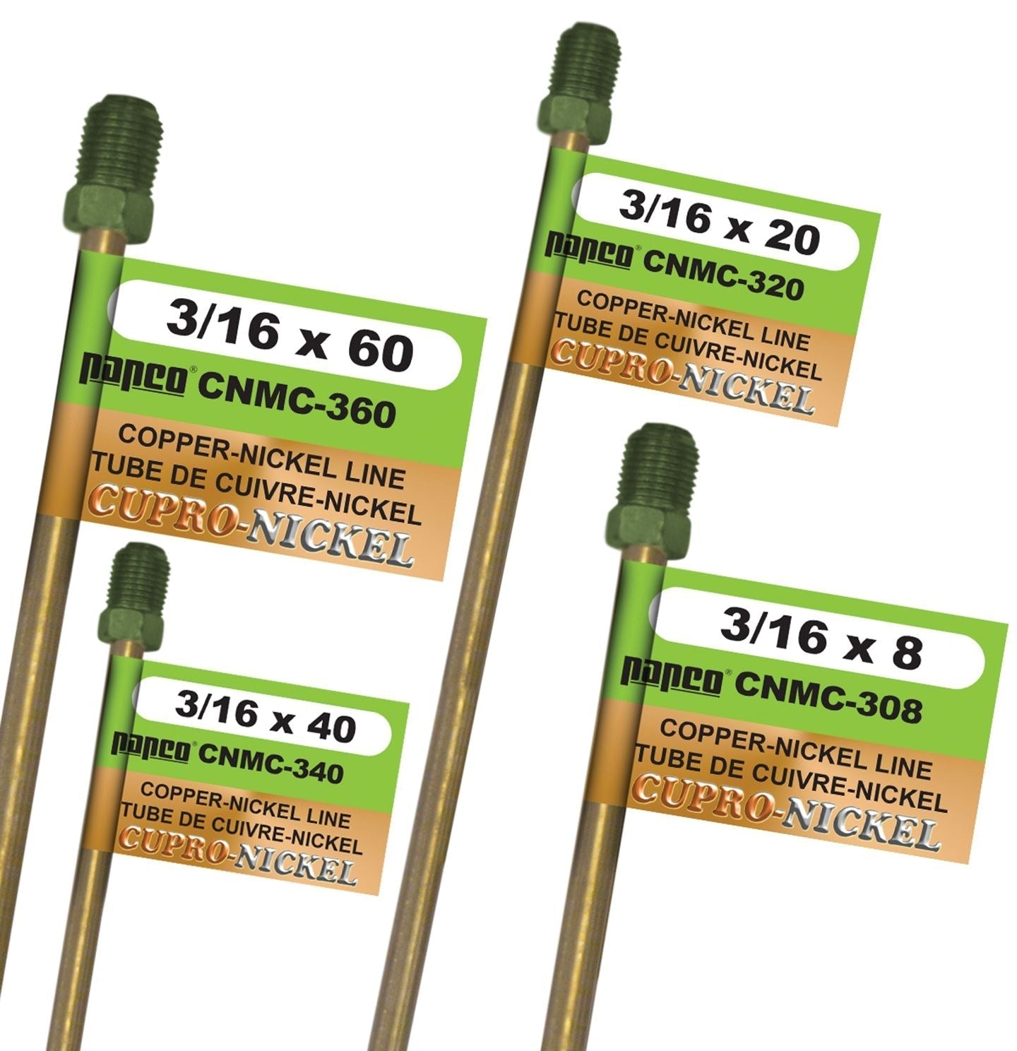 CNMC320 Nickel Brake Line, European, 20 x 3/16-in Please make sure this part fits your need T5Q9 - product image 1