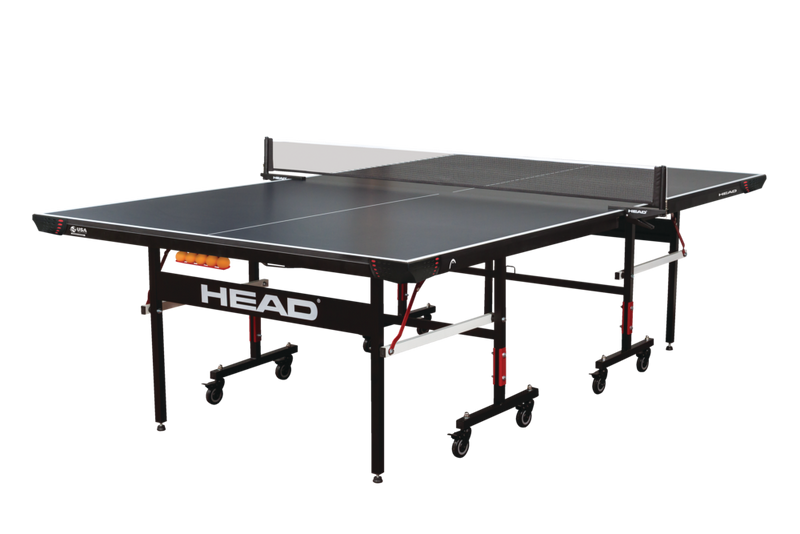 Summit Foldable Pong Table Tennis with Net & Built-In Storage K5D9