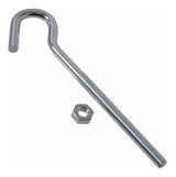 Zinc-Plated Lag Bolt Clothesline Hook, Corrosion Resistance, 7-1/4-in N2P5 - product image 1