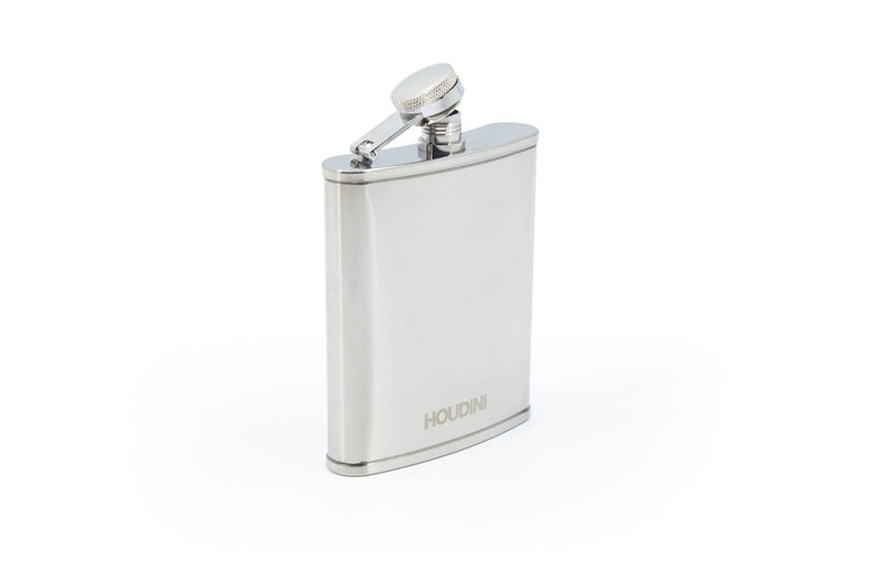 Leakproof Stainless Steel Pocket Flask, 6-oz H9C1