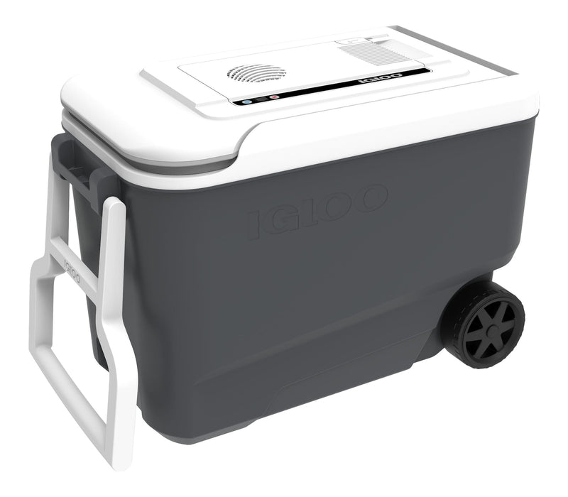 Electric Wheeled Cooler, Grey, 33-L G8K1
