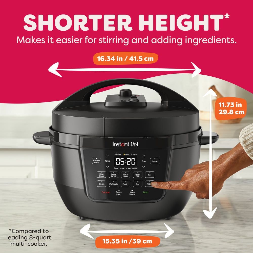 Pot Wide Base Pressure Cooker with Easy Release, 7.5-qt L4V5 - product image 6