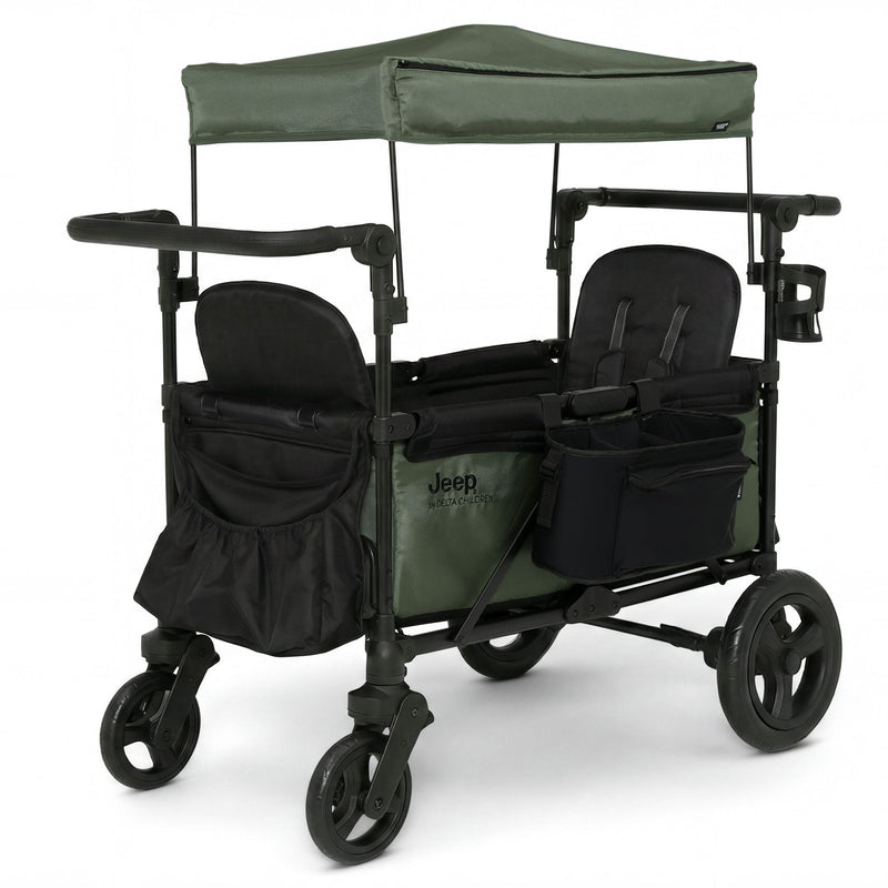 Deluxe Wrangler Wagon by Delta Children, Olive Green R0H8
