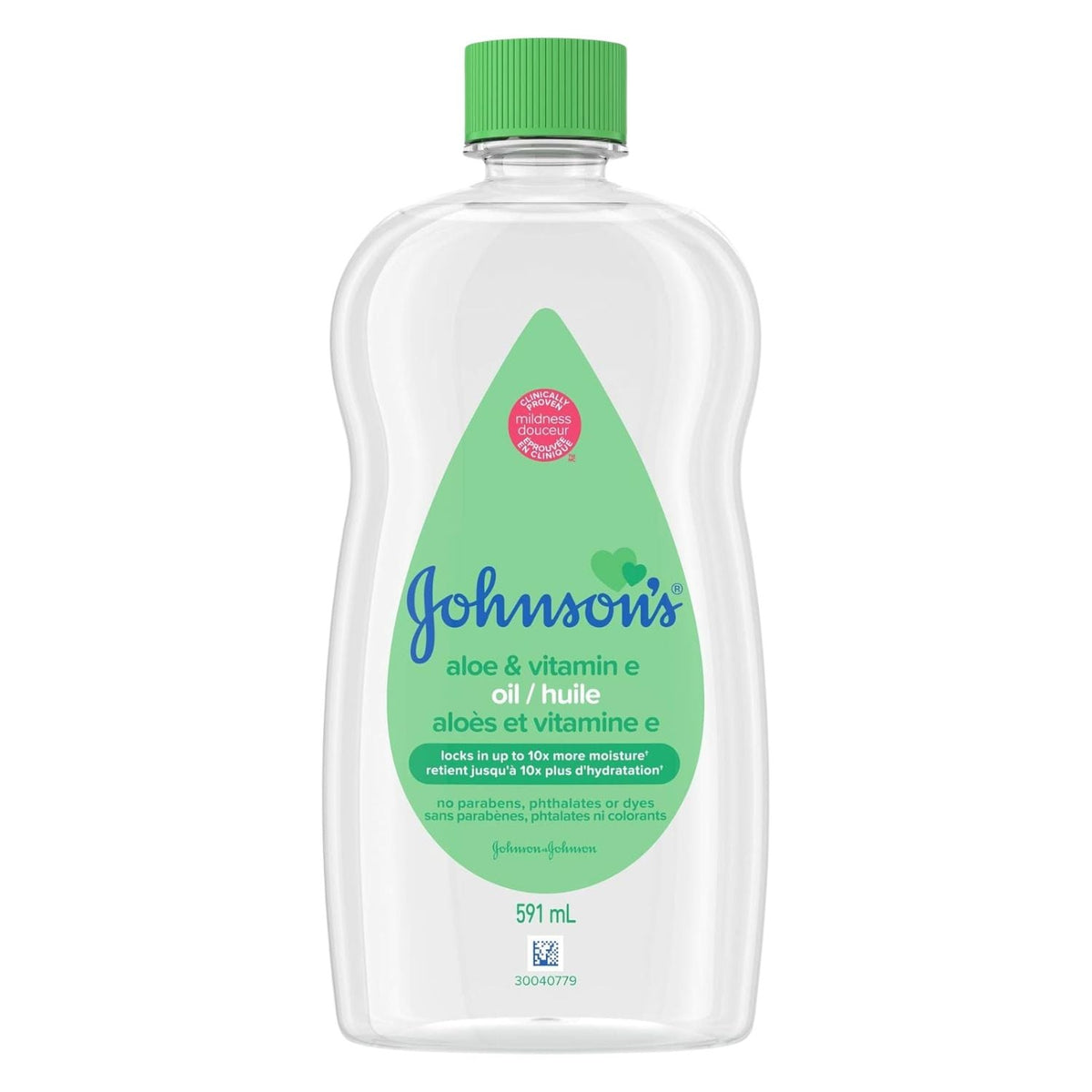 Aloe and Vitamin E Baby Oil, 591-mL X6U6 - product image 1
